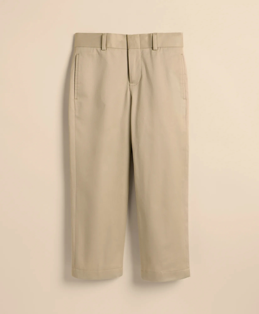 Boys Junior Stretch Cotton Suit Pants, image 2