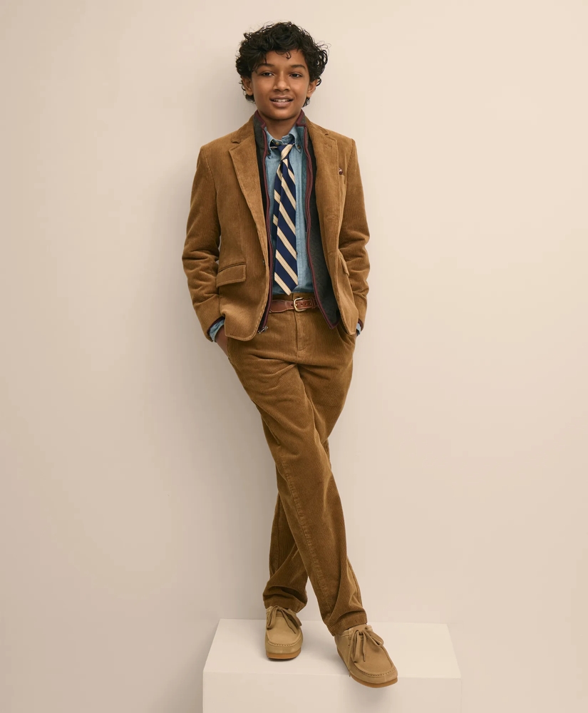 Boys Cotton Corduroy Sport Coat, image 2
