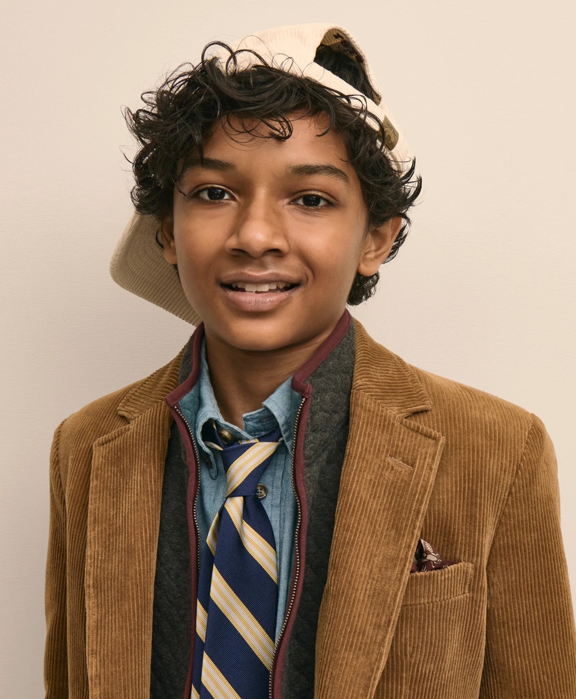 Boys Cotton Corduroy Sport Coat, image 3