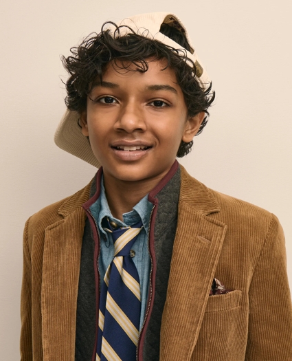 Boys Cotton Corduroy Sport Coat, image 3