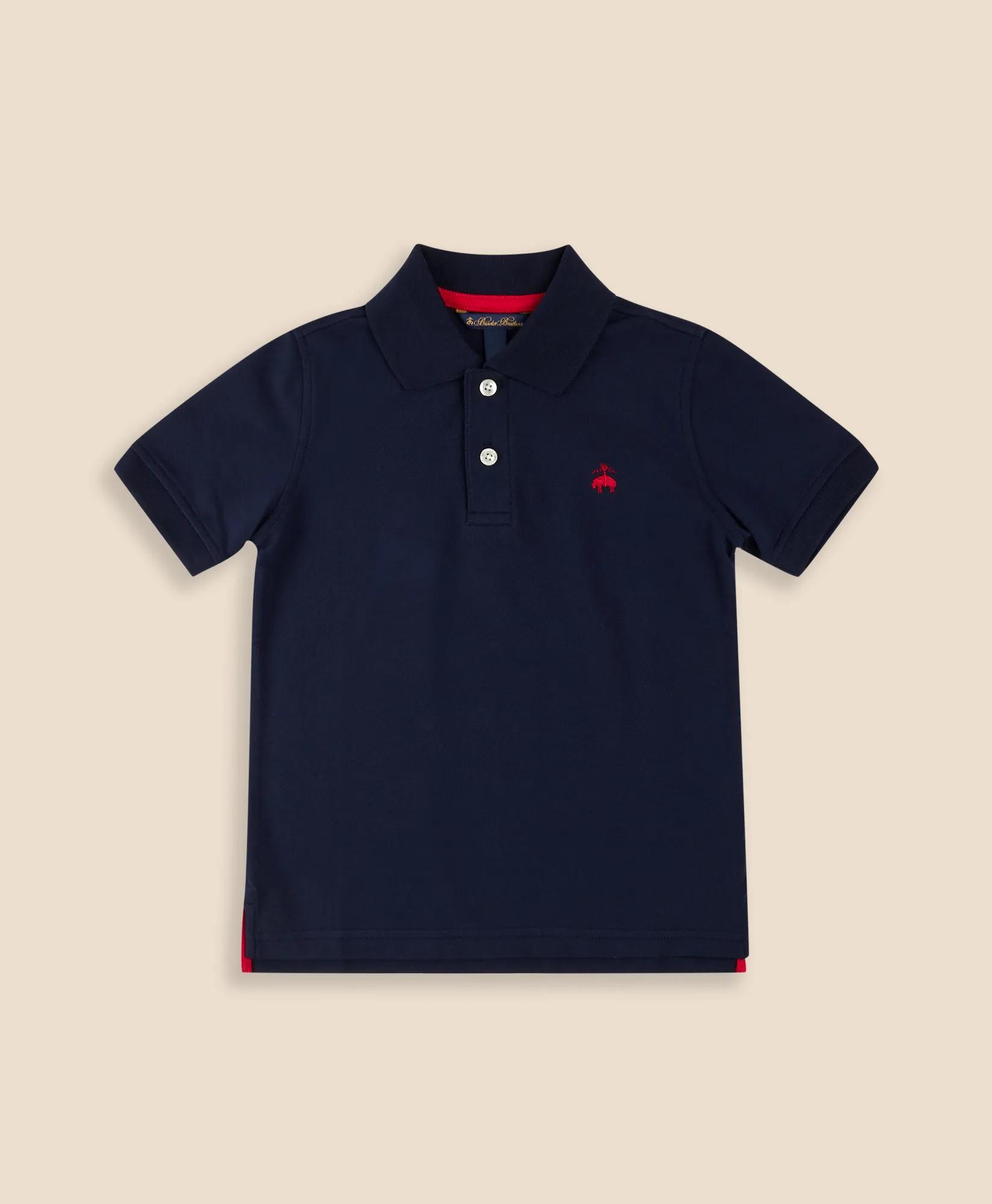 Boys Pique Polo Shirt, image 1
