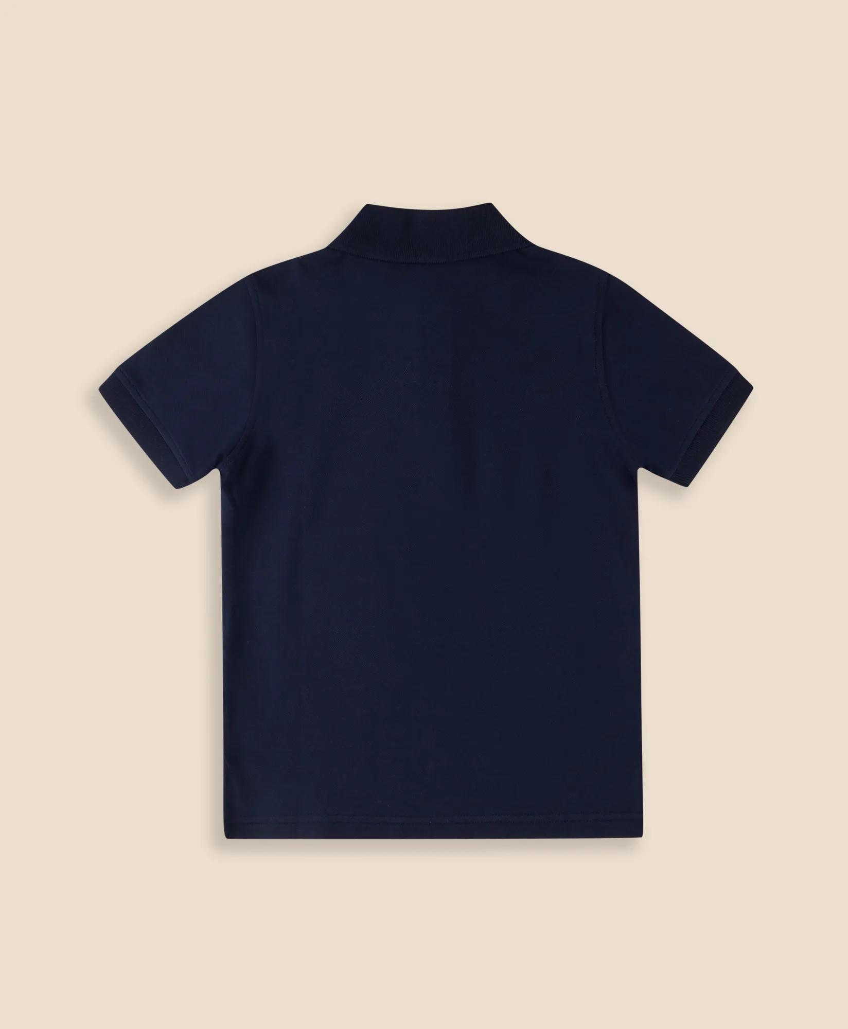 Boys Pique Polo Shirt, image 2