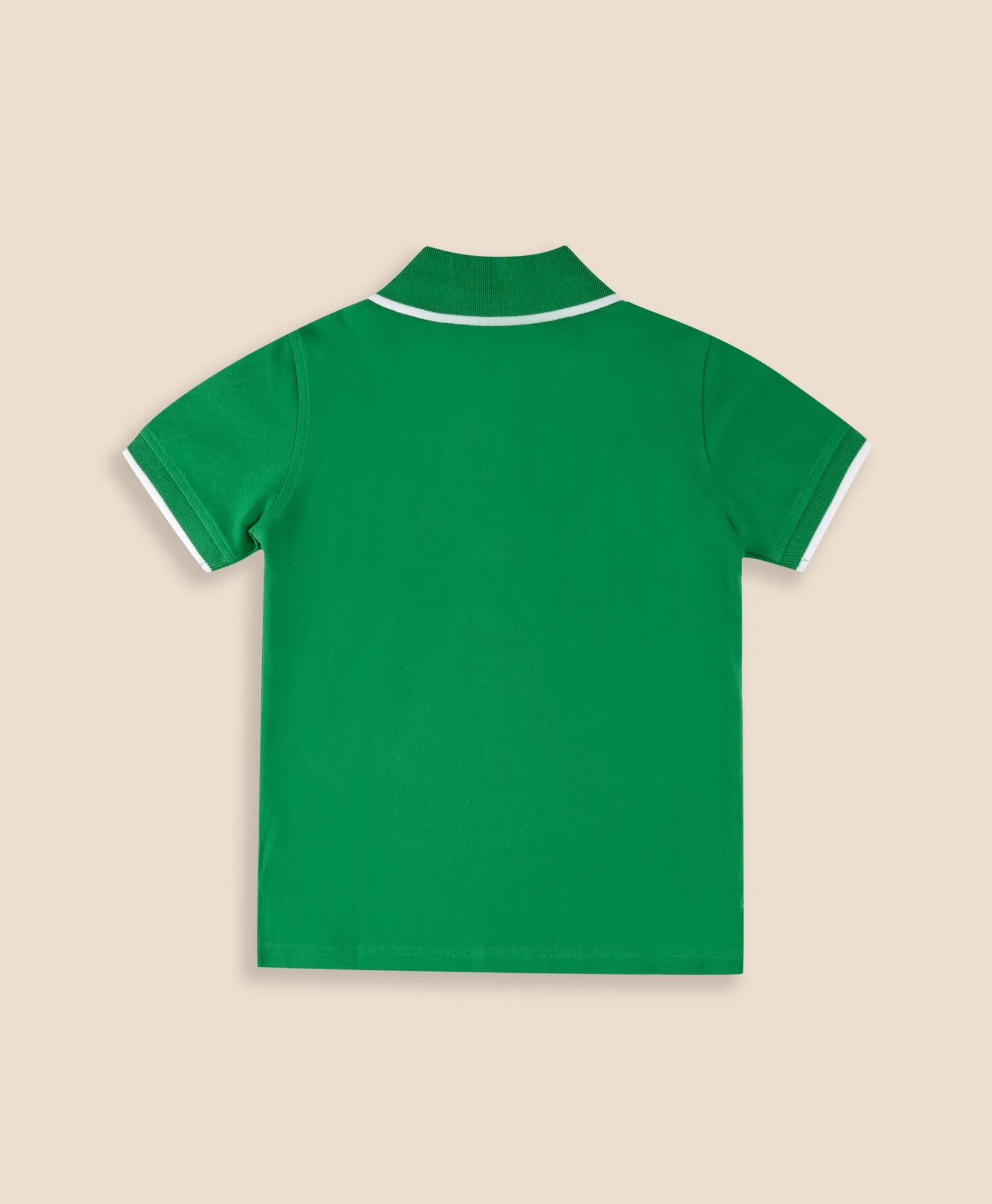 Tipped Stretch Cotton Pique Polo Shirt