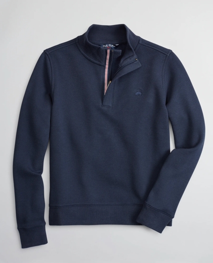 Boys Pique Half-Zip Fleece