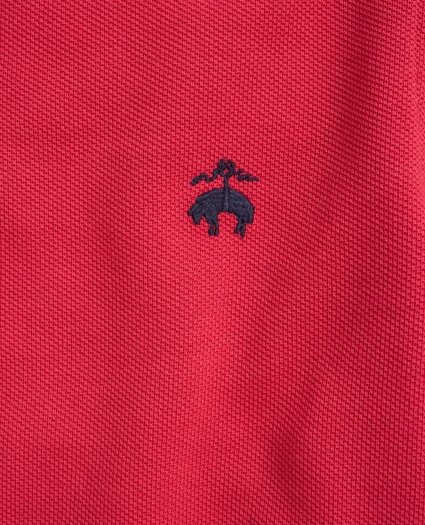 Boys Short-Sleeve Cotton Pique Polo Shirt, image 2