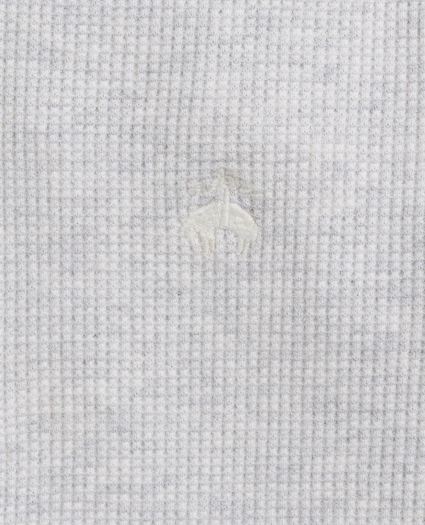 Boys Stretch Cotton Waffle Henley, image 2