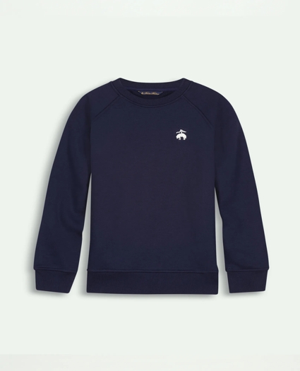 Boys Embroidered Logo Terry Sweatshirt, image 1