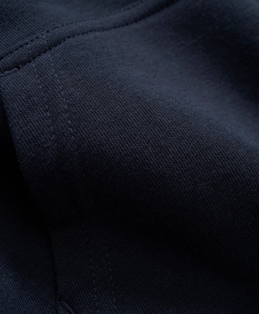 Boys Madras Text Graphic Terry Hoodie, image 3