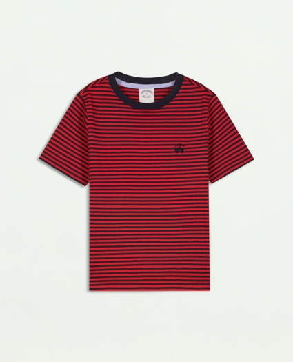 Boys Feeder Stripe T-Shirt