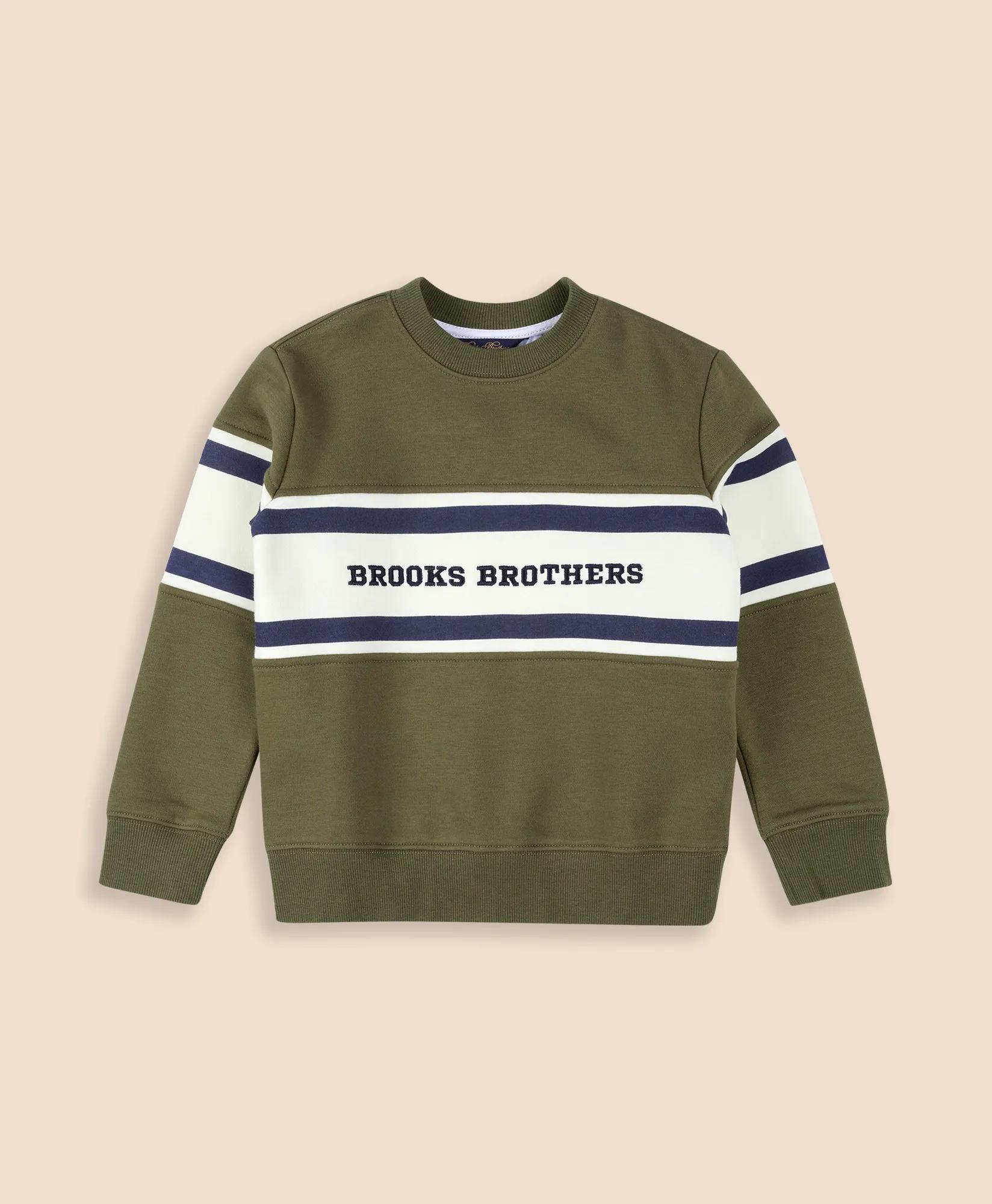 Boys Cotton-Blend Brooks Brothers Sweatshirt, image 1
