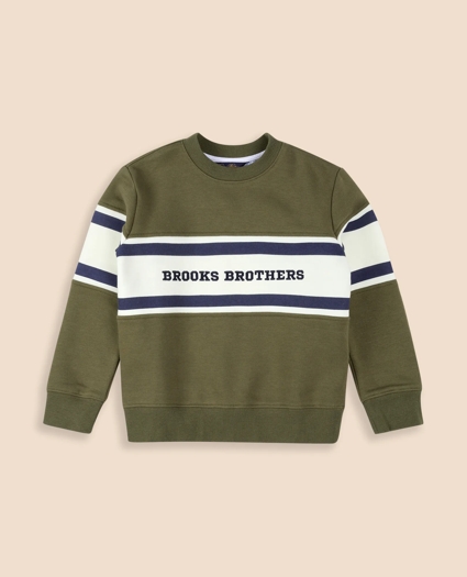 Boys Cotton-Blend Brooks Brothers Sweatshirt, image 1