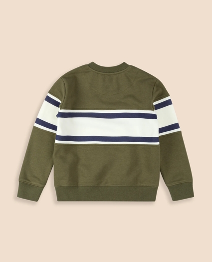Boys Cotton-Blend Brooks Brothers Sweatshirt, image 2