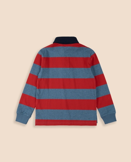 Boys Cotton Rugby Shirt, image 2