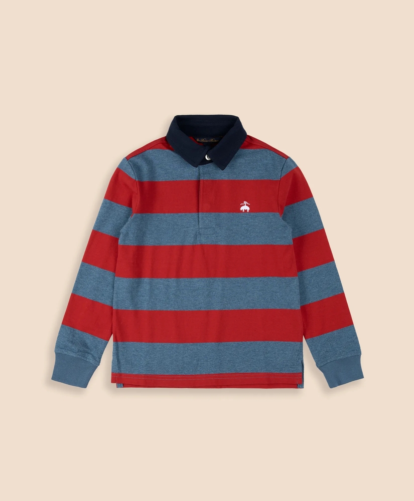 Boys Cotton Rugby Shirt, image 3