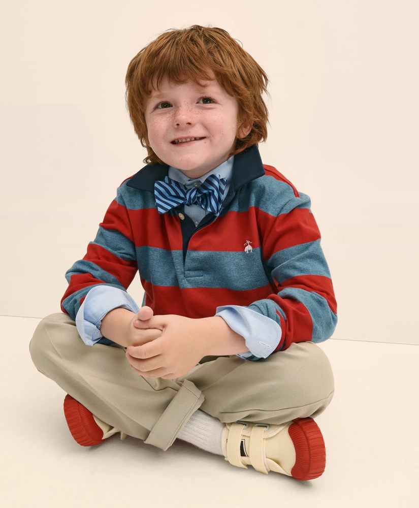 Boys Cotton Rugby Shirt, image 5