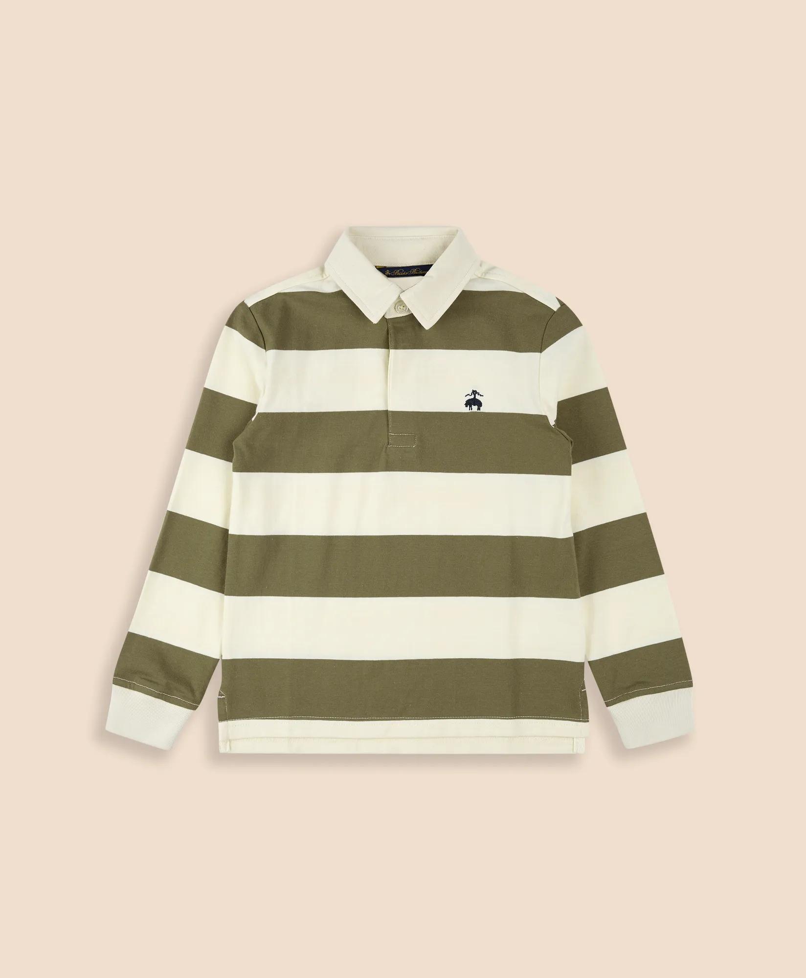 Boys Cotton Rugby Shirt, image 1