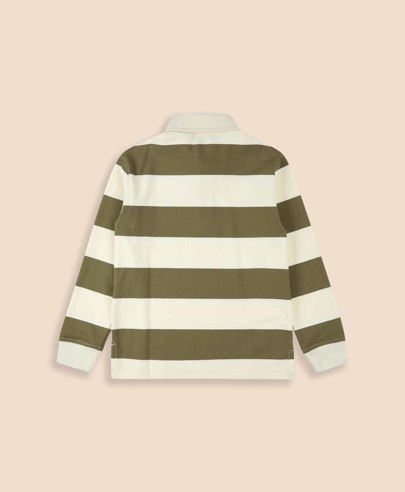 Boys Cotton Rugby Shirt, image 2