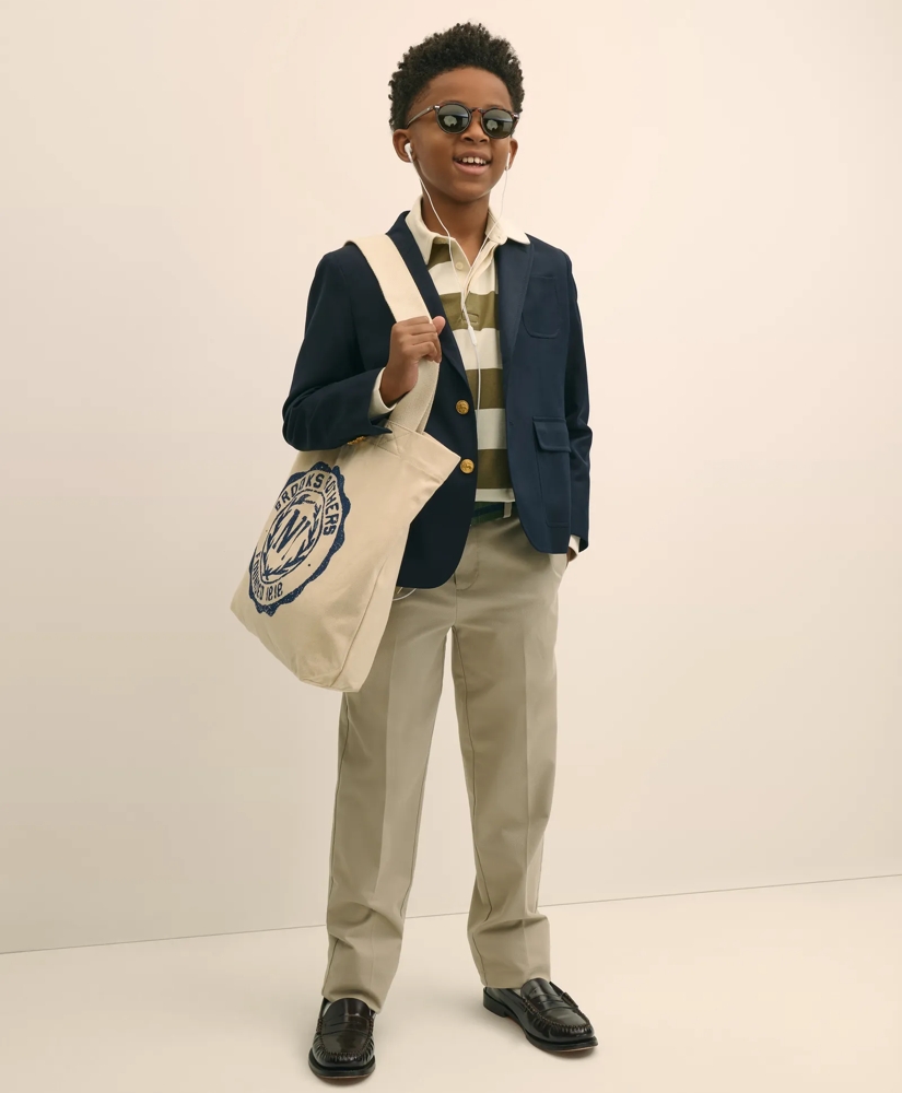 Boys Cotton Rugby Shirt, image 2