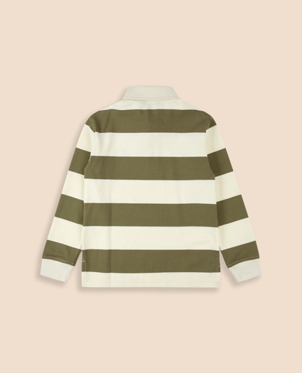 Boys Cotton Rugby Shirt, image 2
