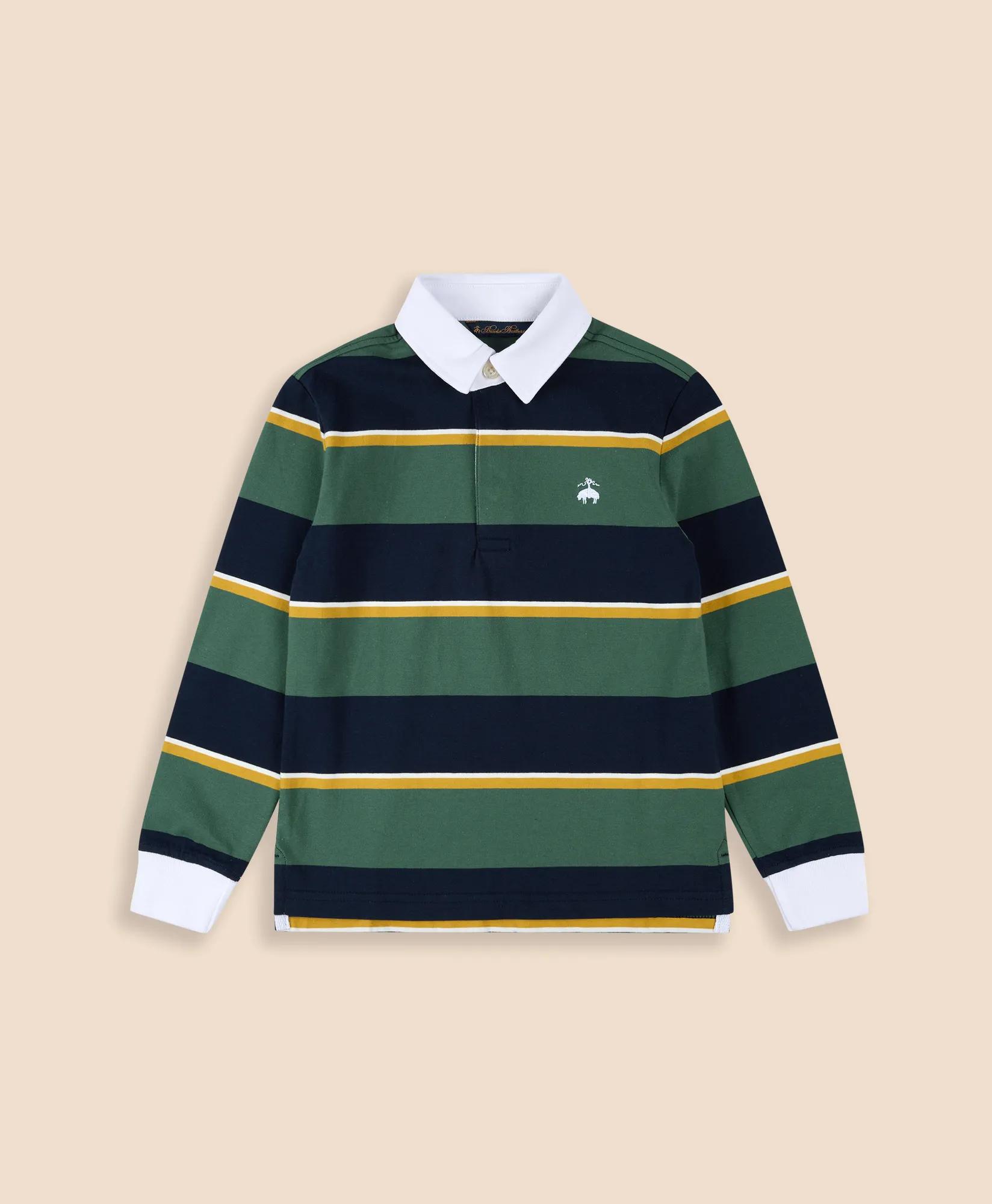Boys Cotton Rugby Shirt, image 1