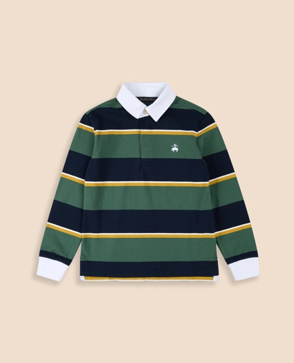 Boys Cotton Rugby Shirt, image 1