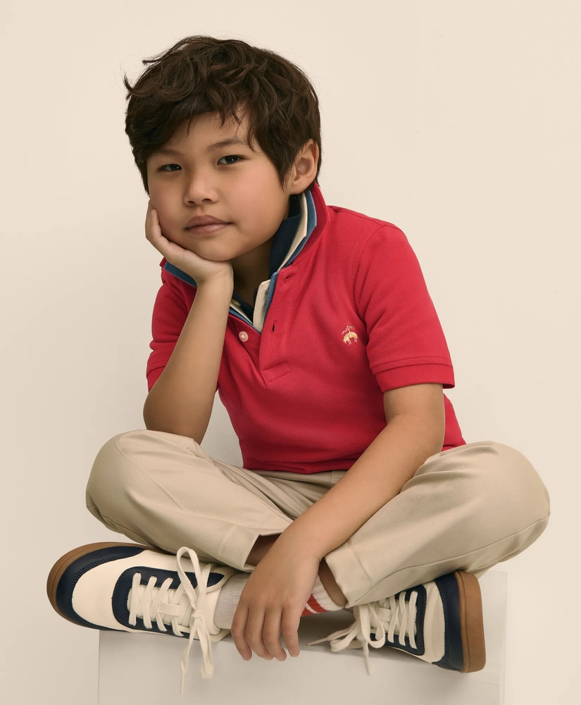 Boys Short-Sleeve Pique Polo, image 6