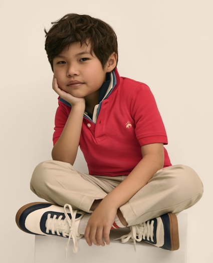 Boys Short-Sleeve Pique Polo, image 6