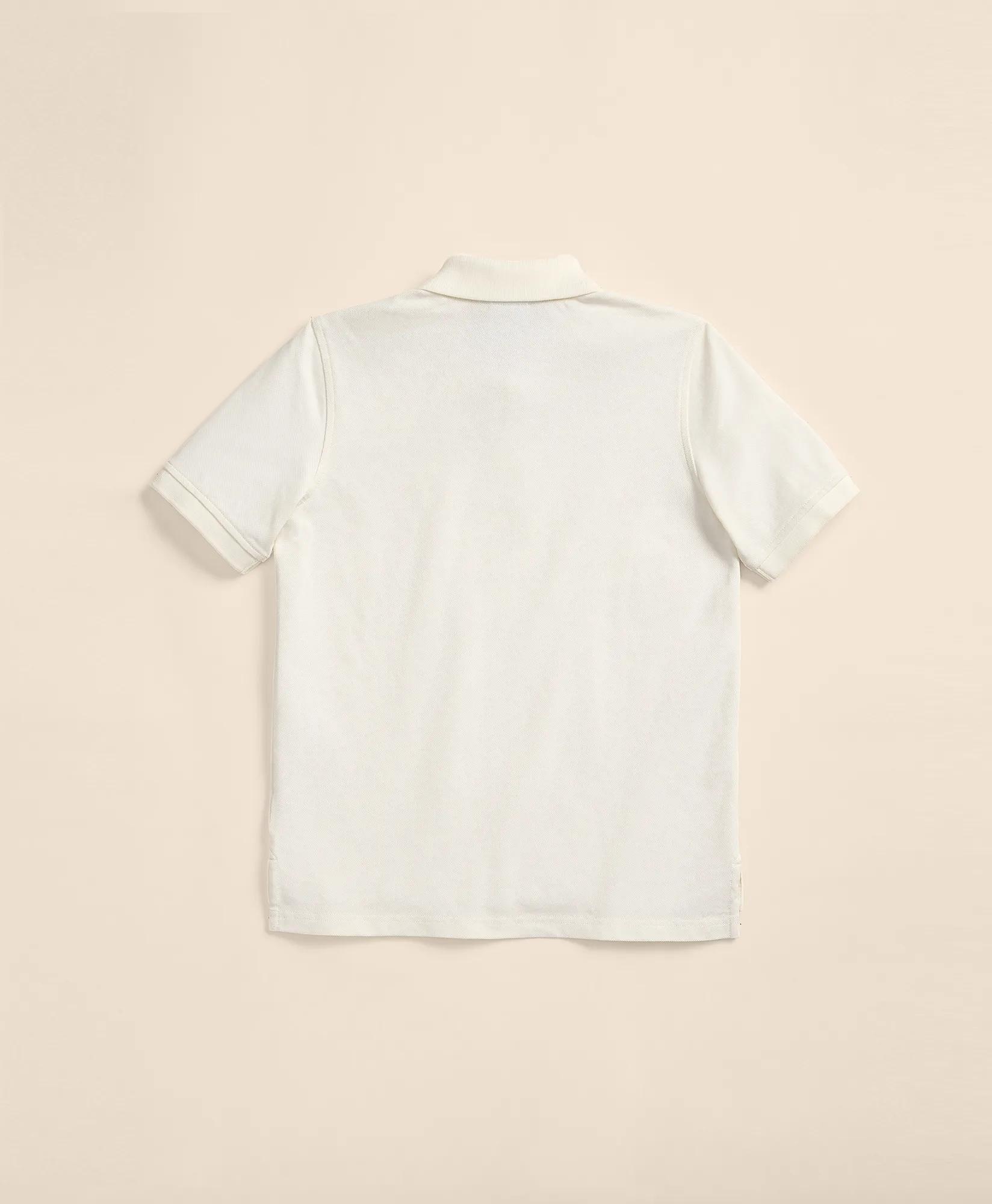 Boys Short-Sleeve Pique Polo, image 2