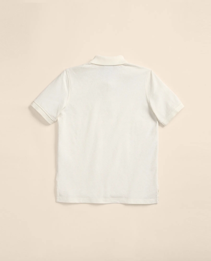 Boys Short-Sleeve Pique Polo, image 2
