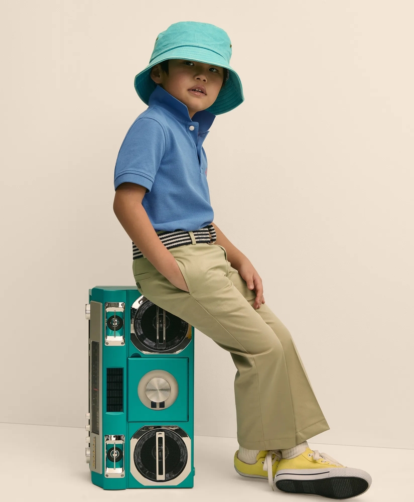 Boys Short-Sleeve Pique Polo, image 2