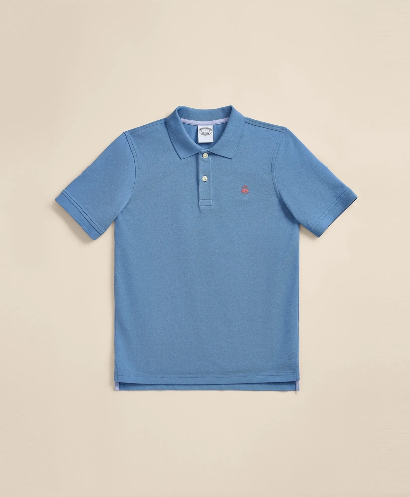 Boys Short-Sleeve Pique Polo, image 3