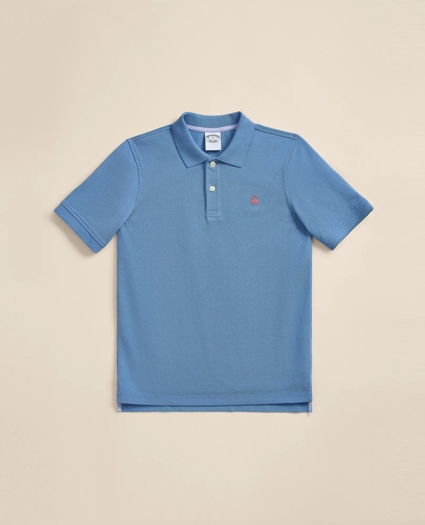 Boys Short-Sleeve Pique Polo, image 3