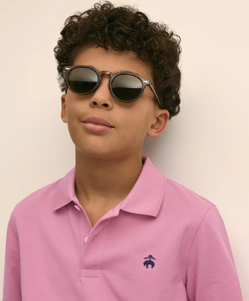 Boys Short-Sleeve Pique Polo, image 2