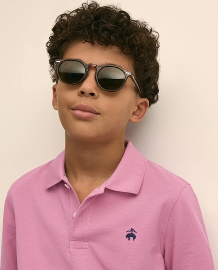 Boys Short-Sleeve Pique Polo, image 2