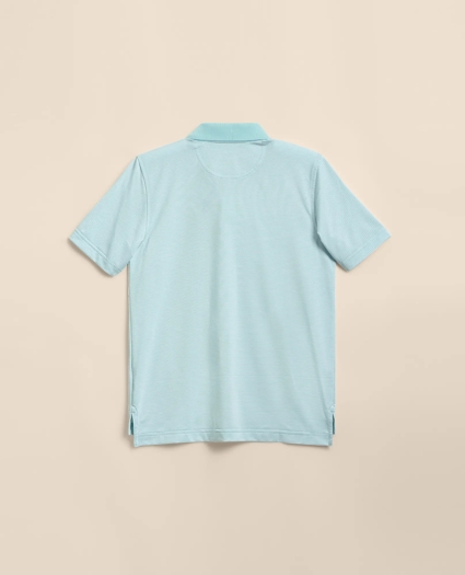 Boys Performance Series Micro-Stripe Polo, image 5