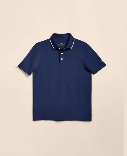 Boys Pique Performance Series Polo, image 3