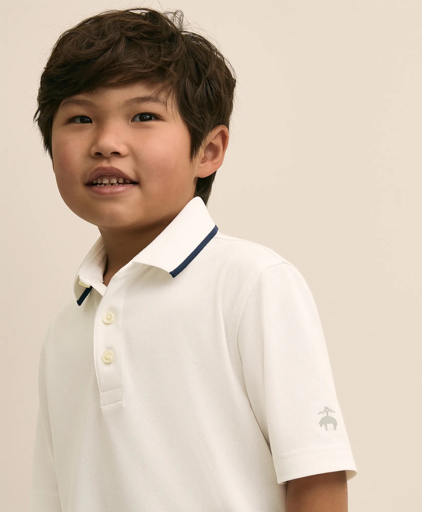 Boys Pique Performance Series Polo, image 3