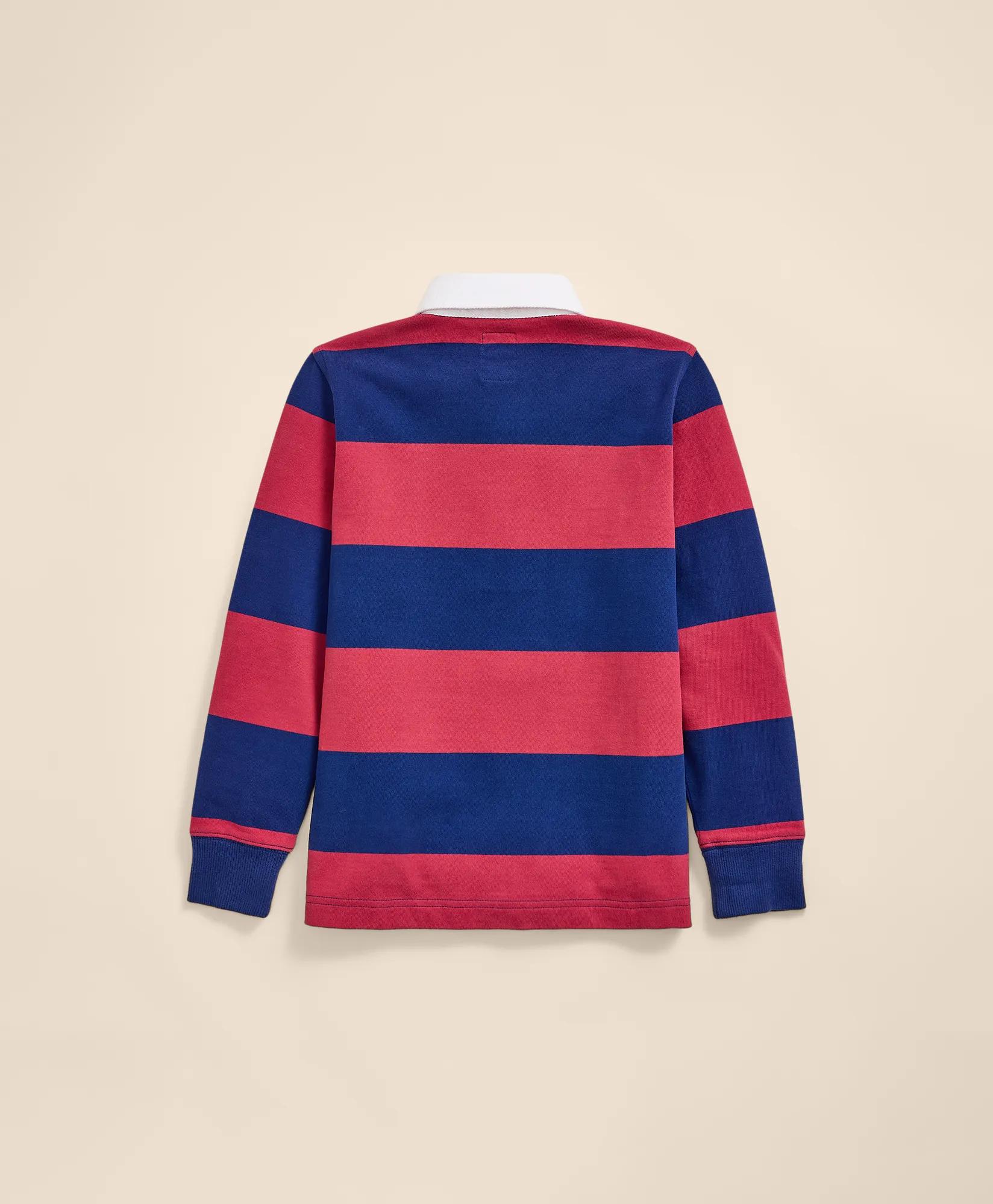 Boys Cotton Rugby Shirt, image 2
