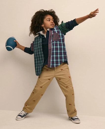 Boys Cotton Rugby Shirt, image 2