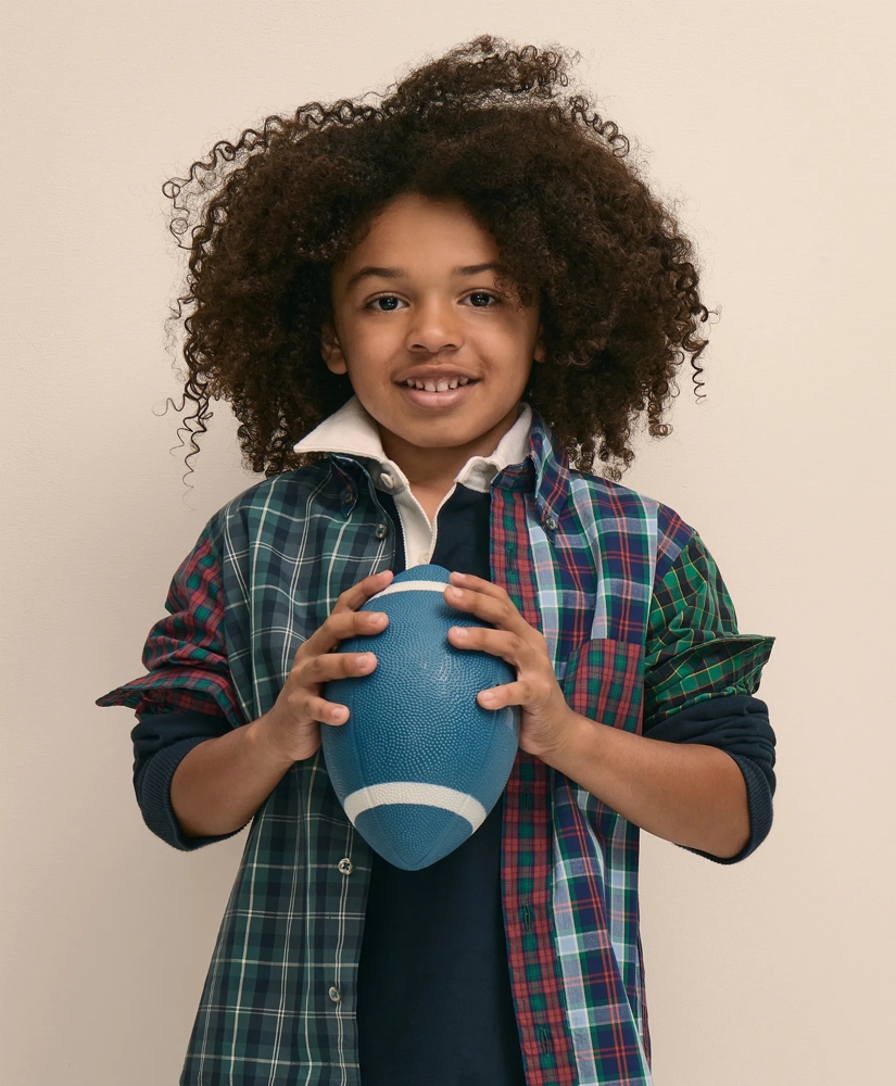 Boys Cotton Rugby Shirt, image 7