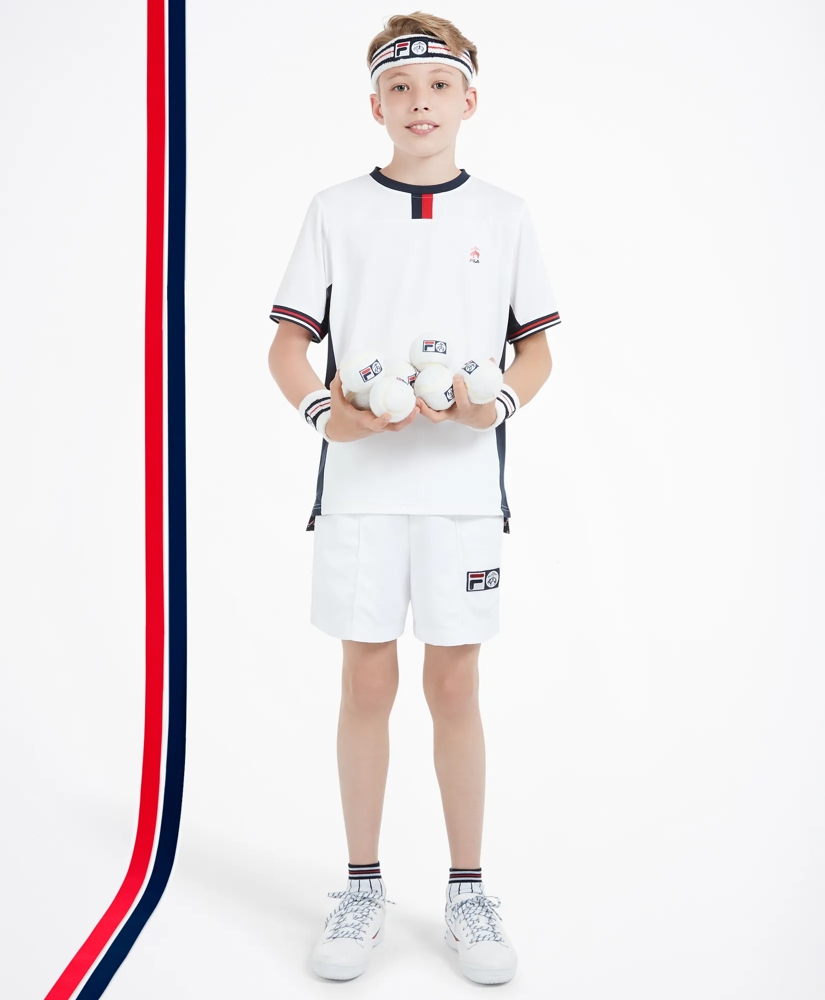 Brooks Brothers x FILA Kids Championship Shorts, image 2