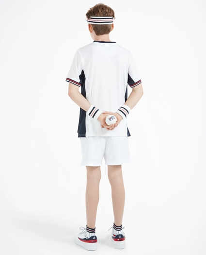 Brooks Brothers x FILA Kids Championship Shorts, image 4