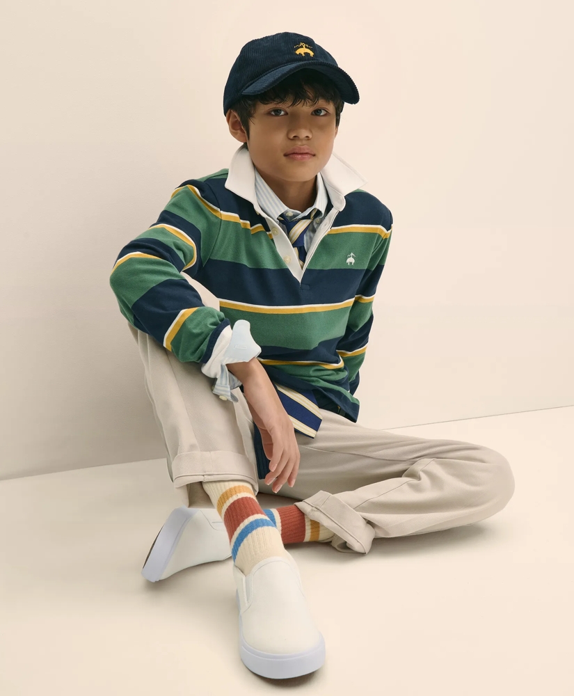 Boys Stretch Cotton Twill Advantage Chino® Pants, image 2