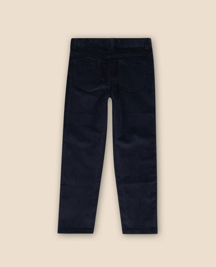 Boys Cotton Five Pocket Corduroy Pants, image 2