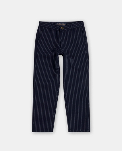 Boys Striped Pants with Stretch, image 1