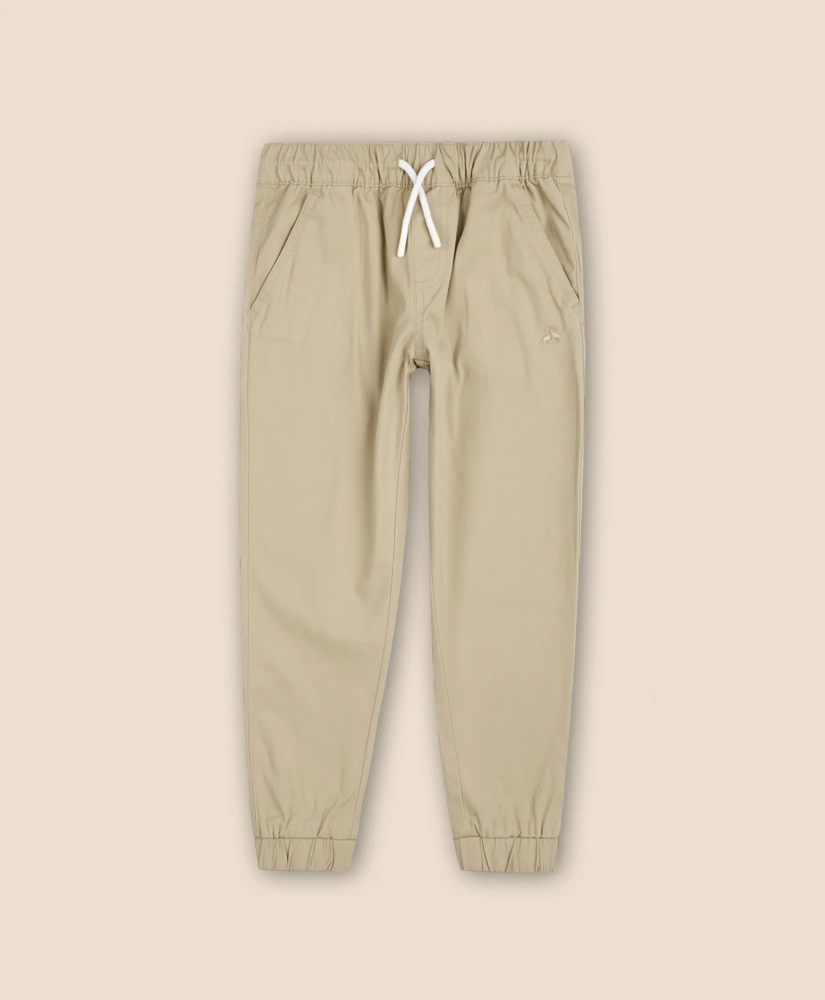 【BAON】[unisex] Two-tinky bonding brushed jogger pants BOYS_COTTON_TWILL_JOGGER_PANTS