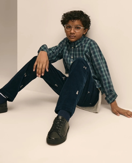 Boys Corduroy Husky Pants, image 1