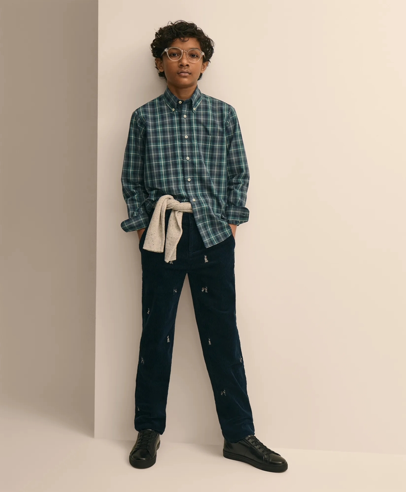 Boys Corduroy Husky Pants, image 5