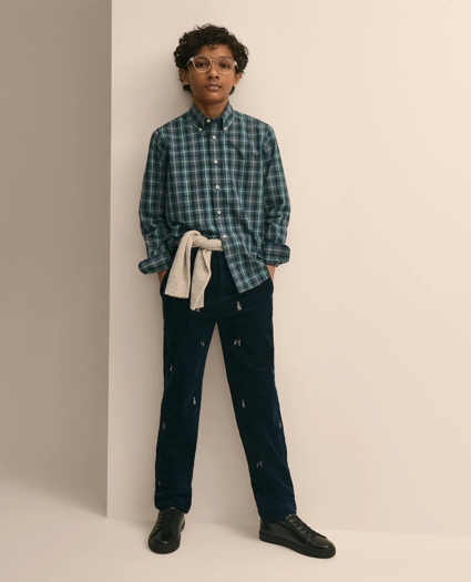 Boys Corduroy Husky Pants, image 5