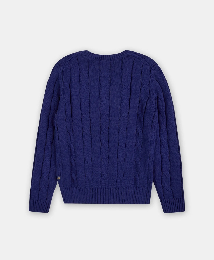 ★Sienne★ Niki Cable Knit Blue S4SKN10C SIENNE 】NIKI CABLE KNIT